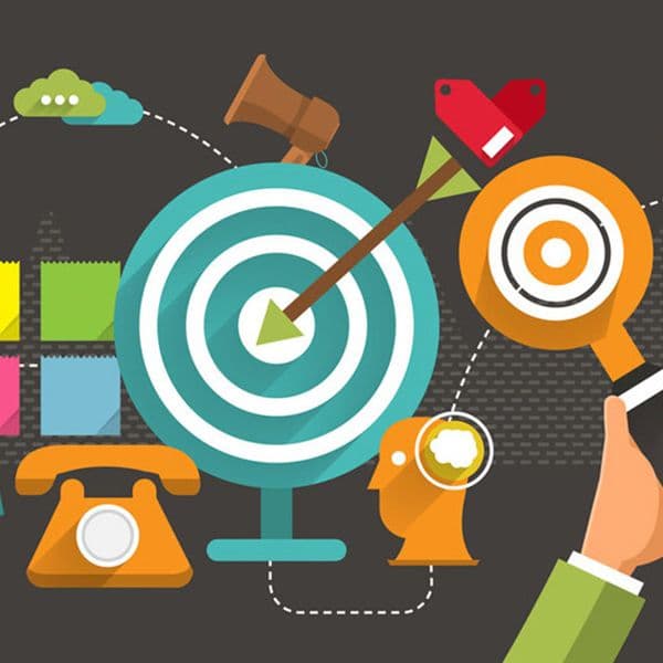 Ilustración para servicio de marketing y comunicación